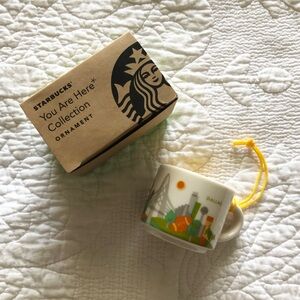 Starbucks You Are Here Collection Dallas Ornament Mug